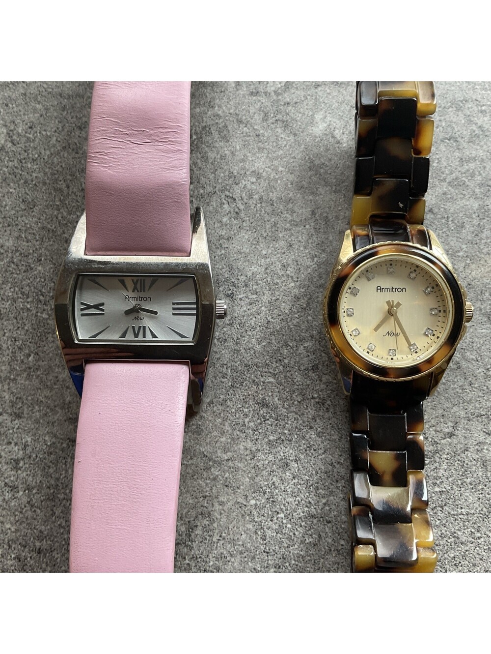 Pair of Armitron Womens Watches Both Run Great & In Nice Condition Bin L